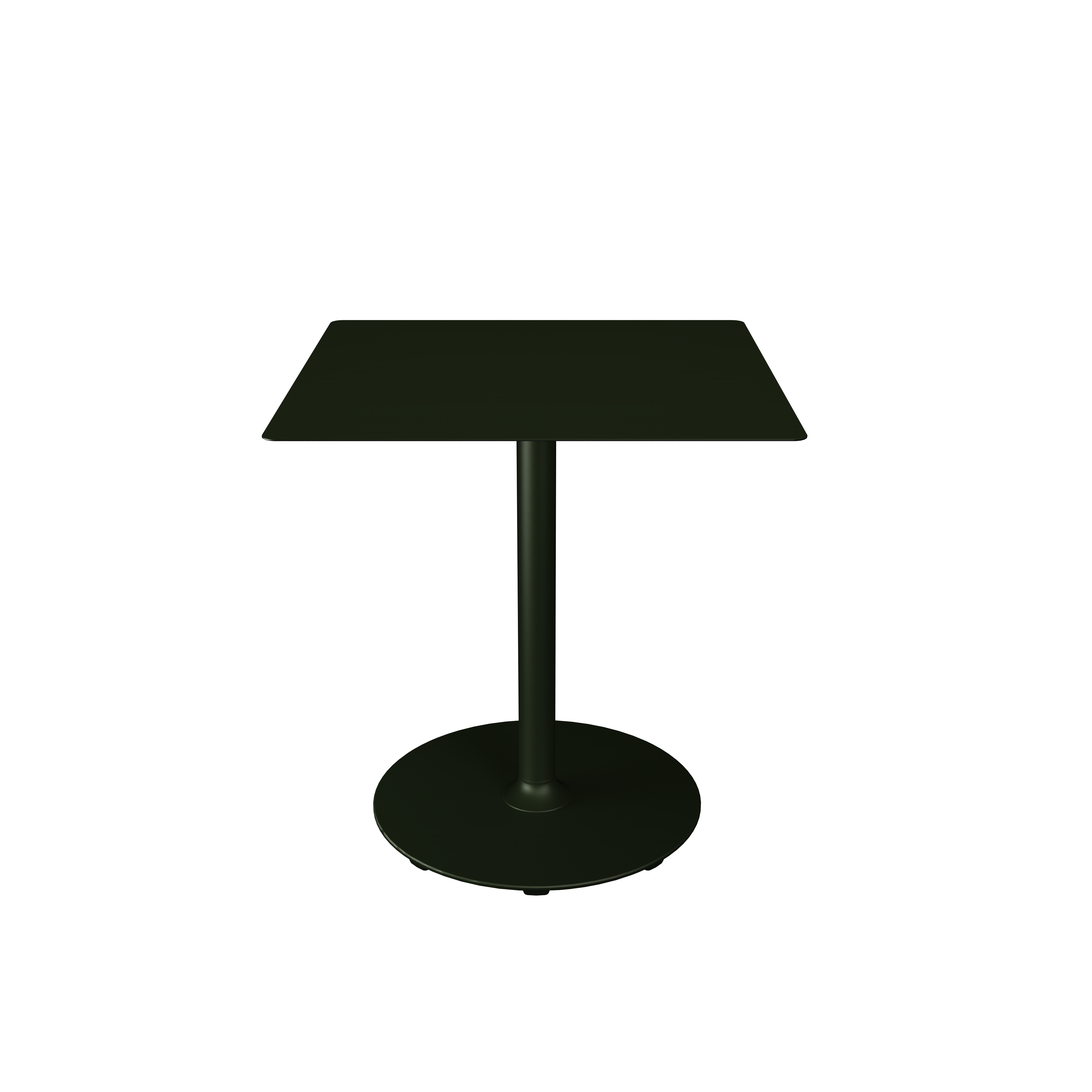 Pico Café Table Square Round Base